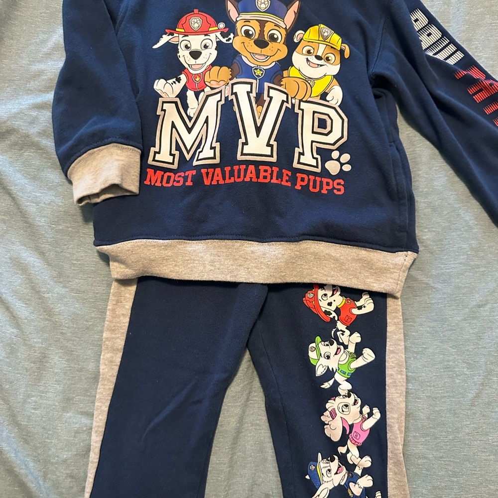 Navy and Gray Paw Patrol Kids' Outfit